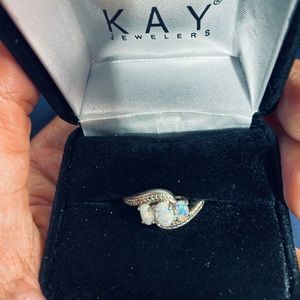 Opal Ring (Sterling Silver)